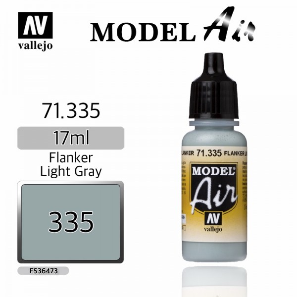 χρωματα μοντελισμου - MODEL AIR FLANKER LIGHT GRAY FS36473 17ml VALLEJO ΑΚΡΥΛΙΚΑ MODEL AIR 17ml