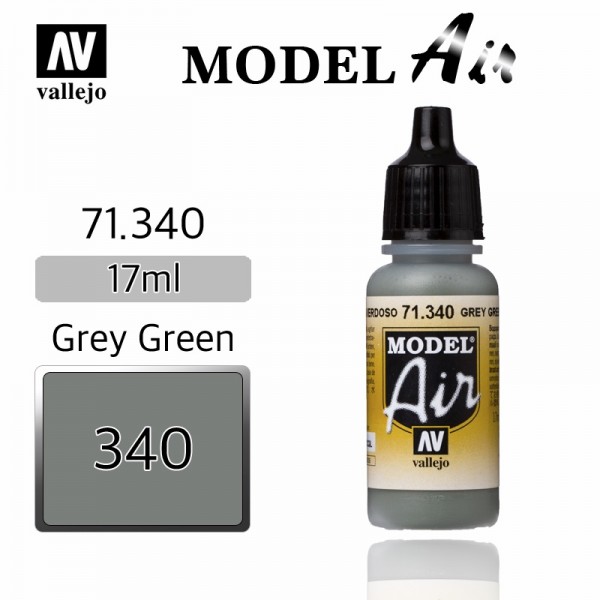χρωματα μοντελισμου - MODEL AIR GREY GREEN 17ml VALLEJO ΑΚΡΥΛΙΚΑ MODEL AIR 17ml