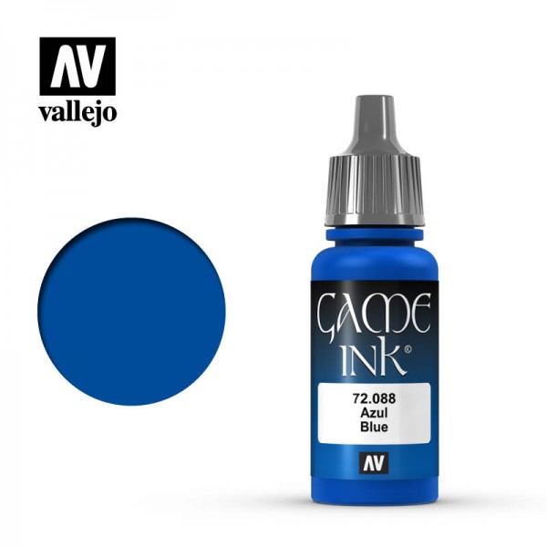 χρωματα μοντελισμου - GAME COLOR BLUE (INK) 17ml VALLEJO ΑΚΡΥΛΙΚΑ GAME COLOR