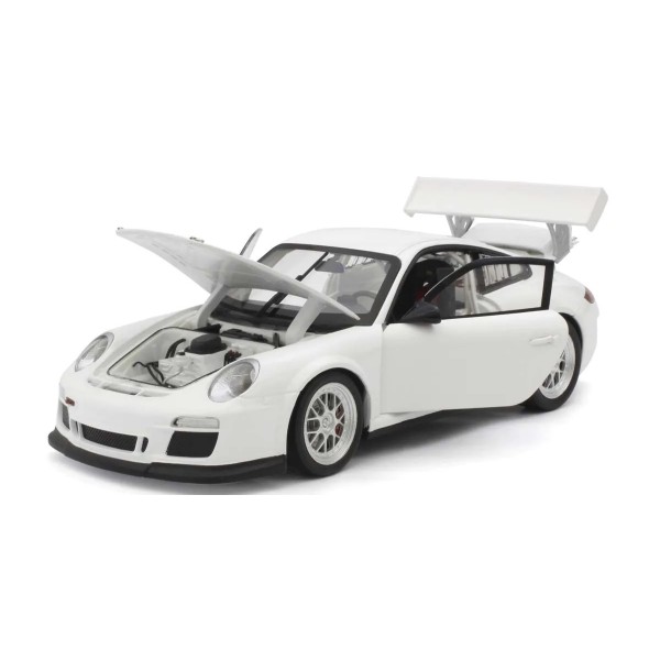 ετοιμα μοντελα αυτοκινητων - ετοιμα μοντελα - 1/18 PORSCHE 911 (997-2) GT3 CUP (STREET VERSION) 2011 WHITE ΑΥΤΟΚΙΝΗΤΑ
