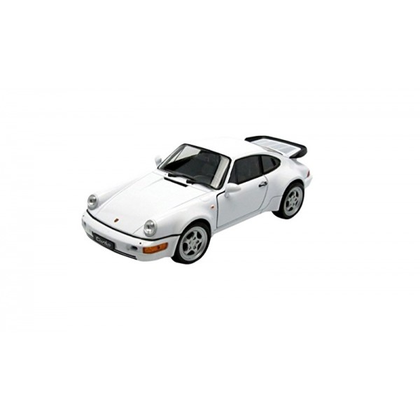 ετοιμα μοντελα αυτοκινητων - ετοιμα μοντελα - 1/24 PORSCHE 911 (964) TURBO 1990 WHITE ΑΥΤΟΚΙΝΗΤΑ