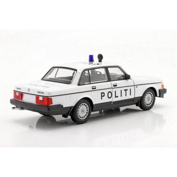 ετοιμα μοντελα αυτοκινητων - ετοιμα μοντελα - 1/24 VOLVO 240 GL 1986 ''DENMARK POLICE'' WHITE ΑΥΤΟΚΙΝΗΤΑ
