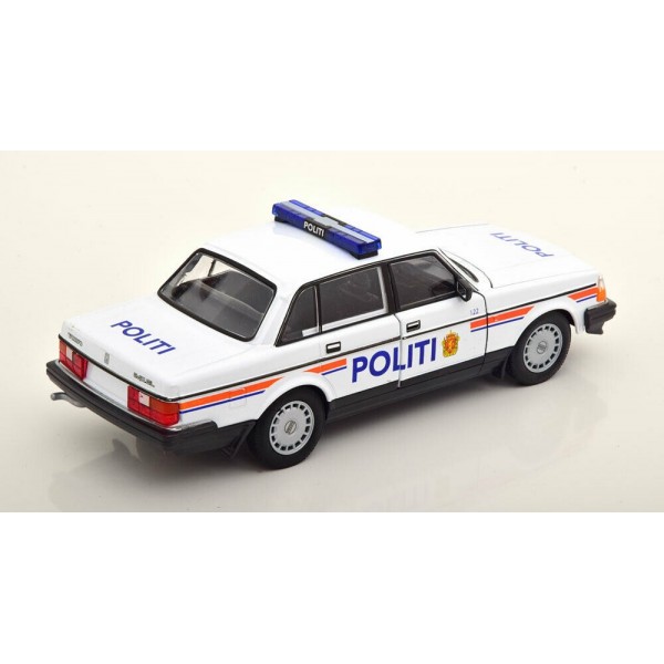 ετοιμα μοντελα αυτοκινητων - ετοιμα μοντελα - 1/24 VOLVO 240 GL 1986 ''NORWAY POLICE'' WHITE ΑΥΤΟΚΙΝΗΤΑ