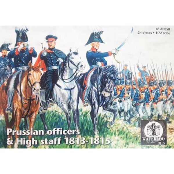 συναρμολογουμενες φιγουρες - συναρμολογουμενα μοντελα - 1/72 PRUSSIAN OFFICERS & HIGH STAFF 1813 - 1815 ΦΙΓΟΥΡΕΣ