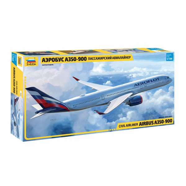 συναρμολογουμενα μοντελα αεροπλανων - συναρμολογουμενα μοντελα - 1/144 CIVIL AIRLINER AIRBUS A350-900 ΑΕΡΟΠΛΑΝΑ